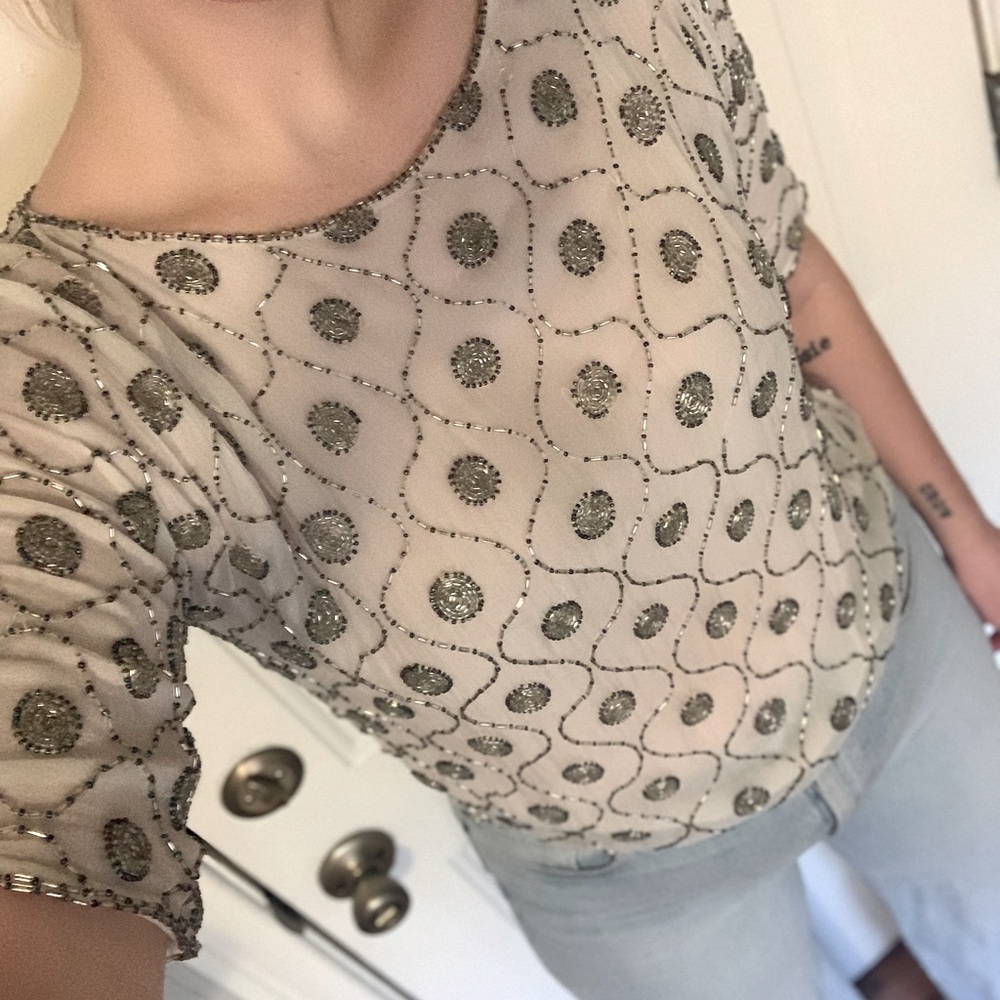 Vintage Sparkle Blouse